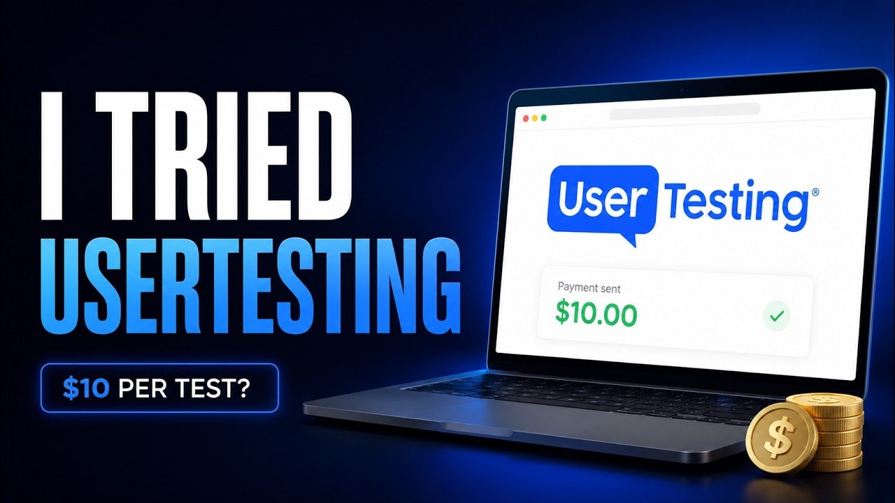UserTesting – Kiếm tiền từ trải nghiệm người dùng