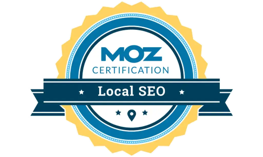 Chứng chỉ SEO từ Khóa học SEO Training Course by Moz trên Udemy