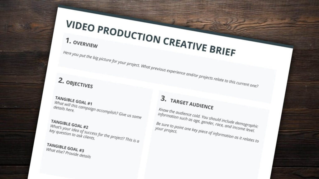 Brief Sản xuất Video: Kỹ trị và Cảm xúc