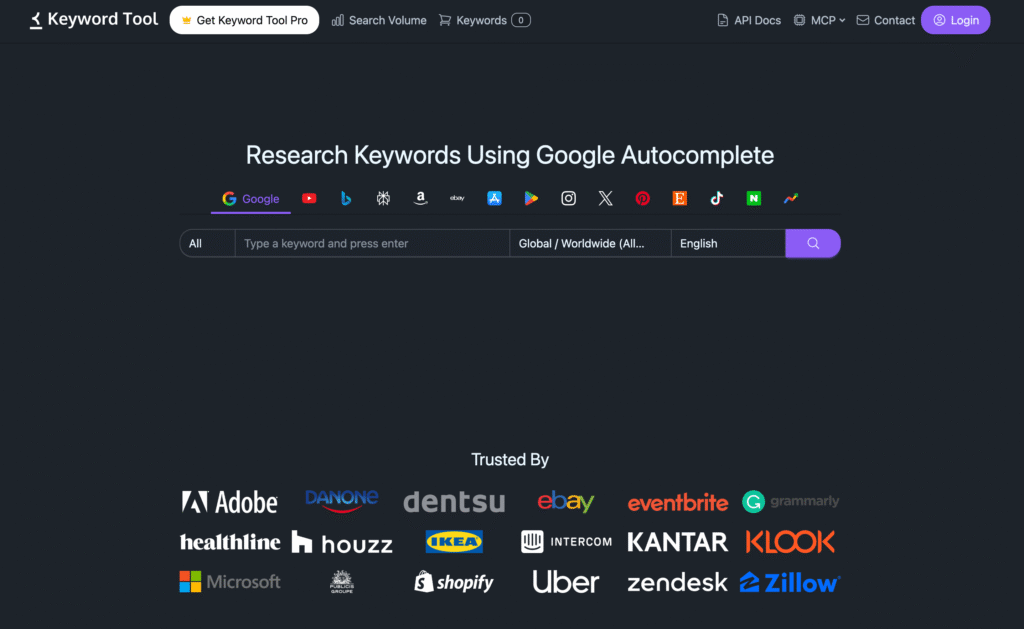 Tổng quan về Keywordtool.io: Trợ thủ đắc lực cho chiến lược SEO