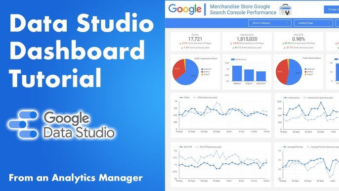 Lộ trình làm quen với Google Data Studio cho người mới