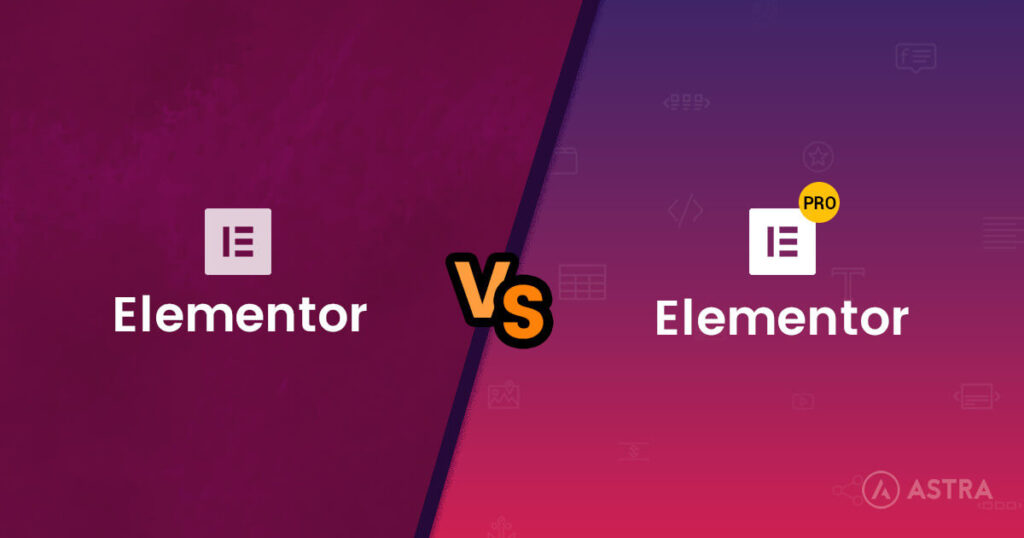 Phân tích sự khác biệt: Elementor Miễn phí và Bản Pro