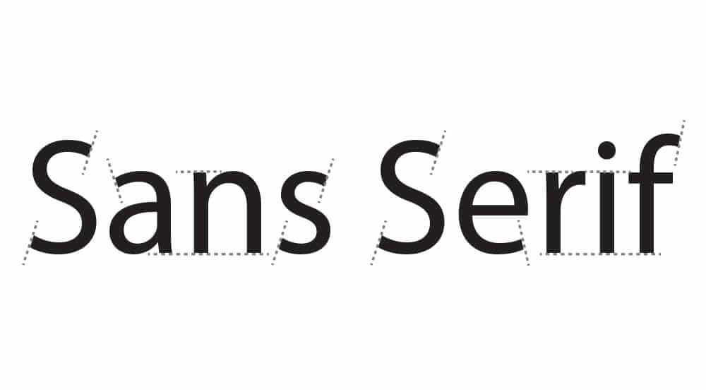 Sans Serif: Sự hiện đại và rõ ràng