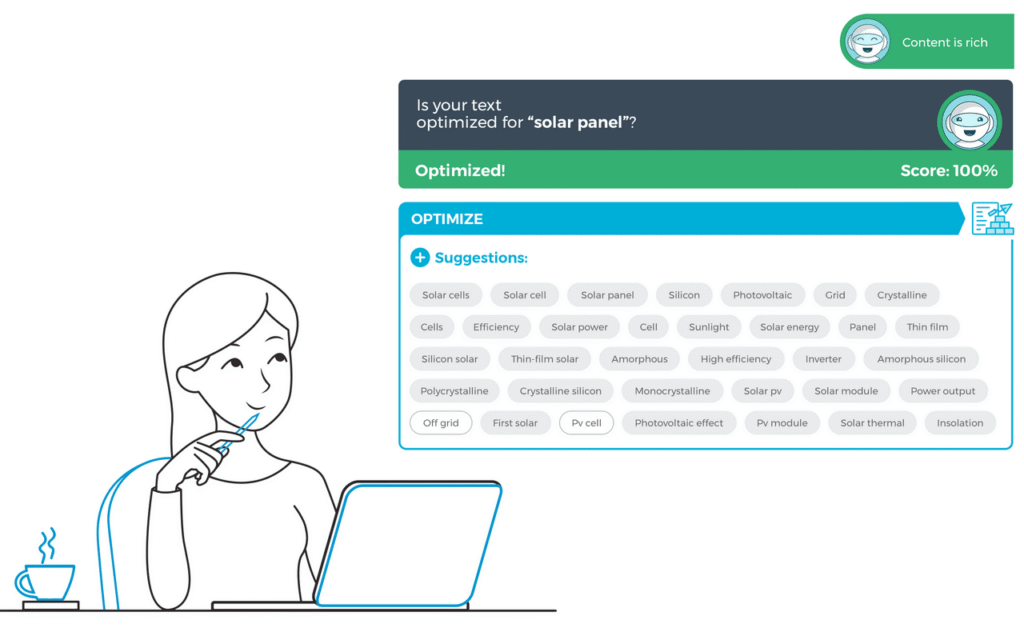 Nâng cấp nội dung với Text Optimizer