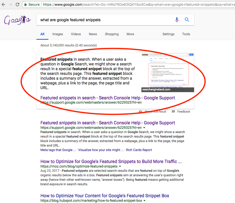 Bản chất của Featured Snippet (Vị trí Top 0)
