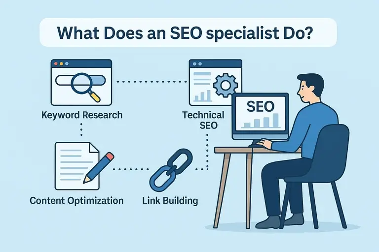Chi tiết các hạng mục công việc của một SEO Specialist