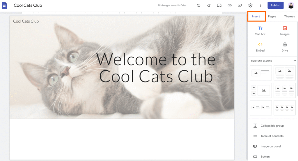 Google Sites và hướng dẫn tạo website miễn phí cực đơn giản cho người mới 3 Điểm danh những tính năng then chốt của Google Sites
