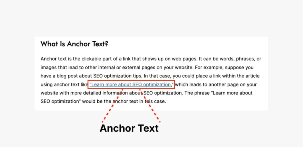 Khái niệm Anchor Text trong SEO