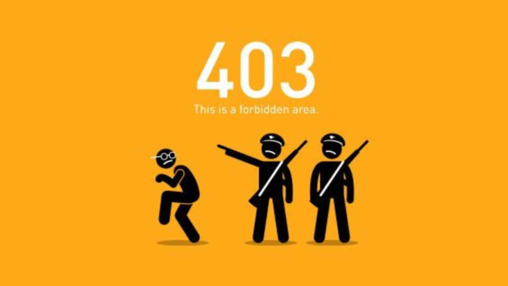 Lỗi 403 Forbidden và hướng dẫn khắc phục triệt để nhất 2 Những biến thể hiển thị của lỗi 403 trên trình duyệt