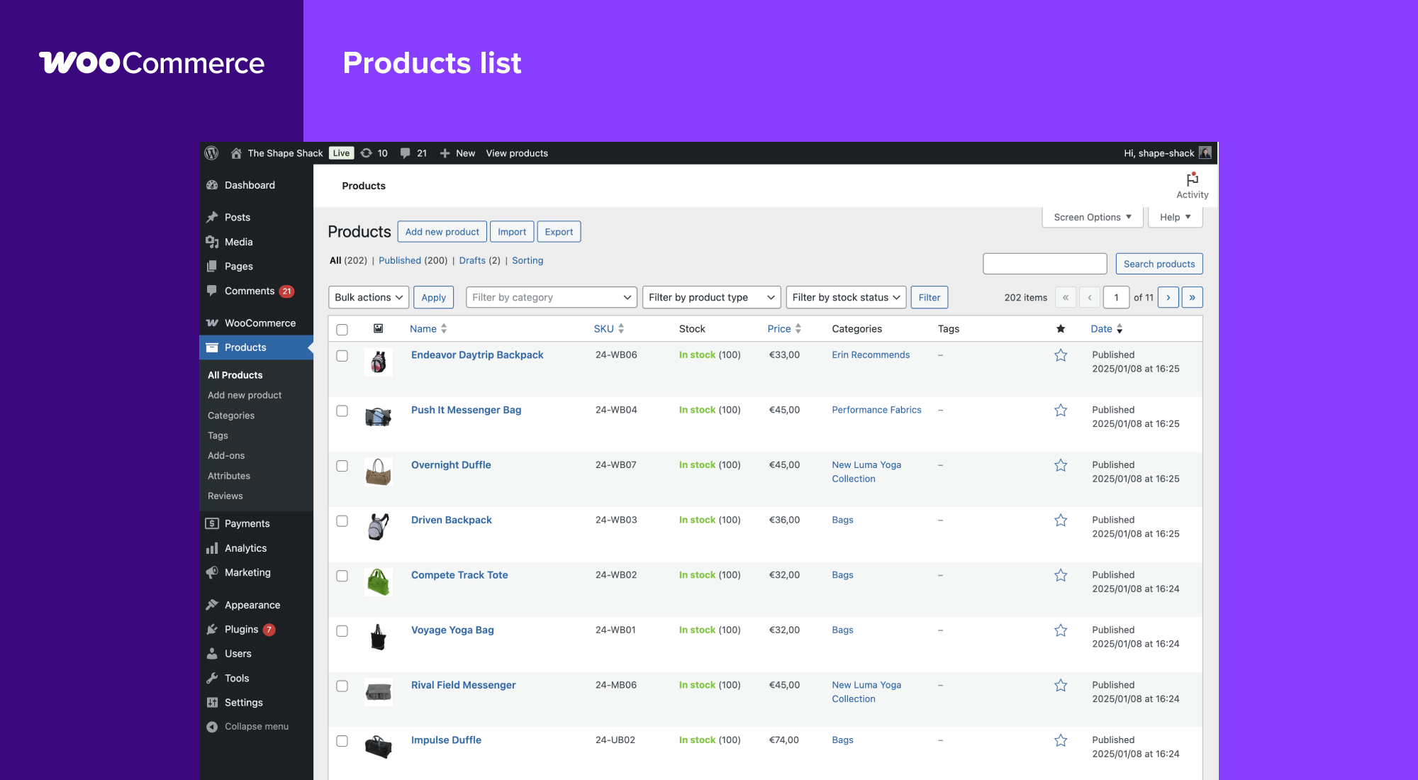 Hướng dẫn cài đặt và sử dụng WooCommerce chi tiết cho người mới bắt đầu 1 Tổng quan về WooCommerce