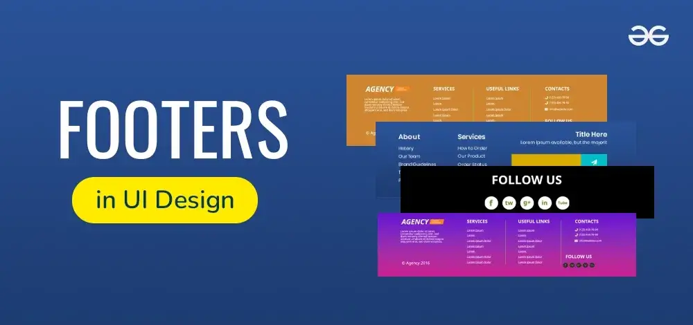 Chiến lược thiết kế Footer tối ưu và thu hút